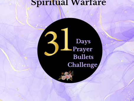 July Prayer Challenge : Spiritual Warfare