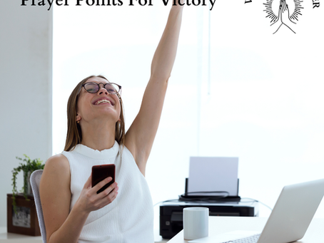 Prayer Points For Victory