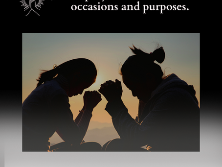 30 prayers for different occasions and purposes