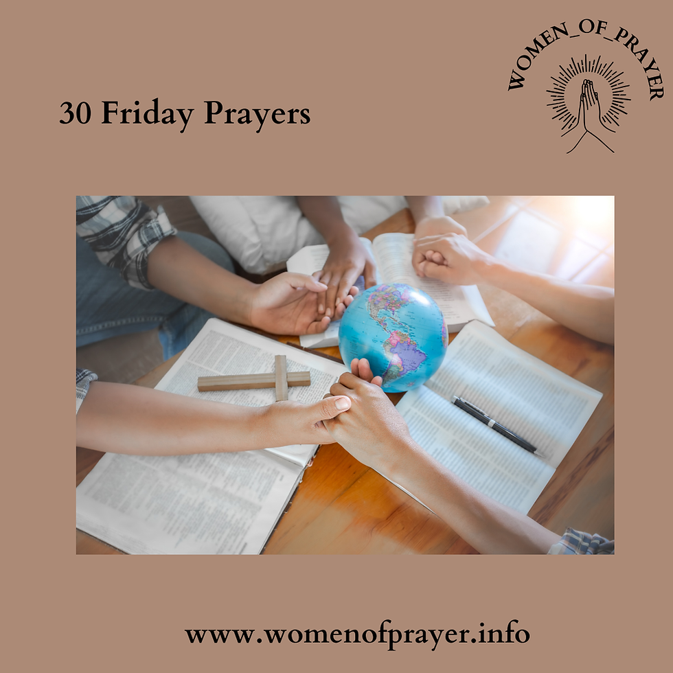 30 Friday Prayers