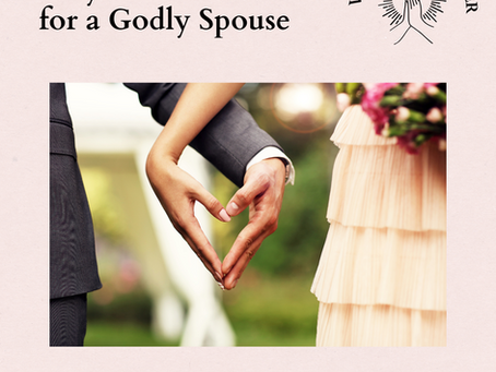 Prayer Points for a Godly Spouse