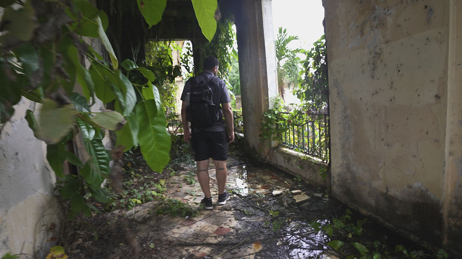 Chateau Aubéry abandonné en Martinique Jo urbex