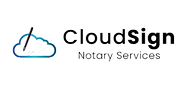 CloudSign Logo Cloud with Pen 