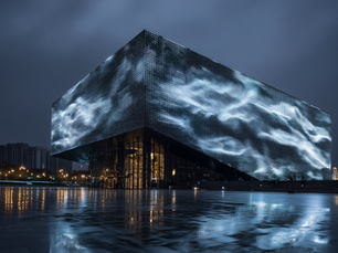 Media Facade Lighting - Fractal Facade Lighting