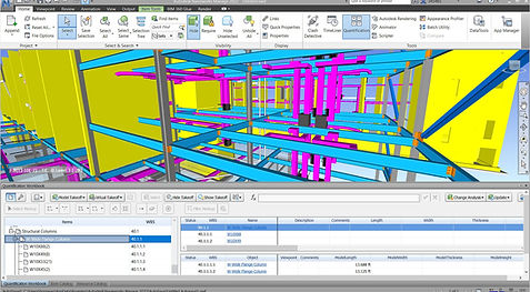 navisworks metraj