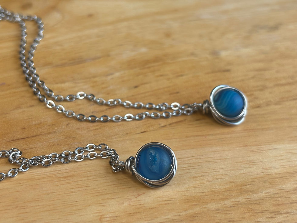 Thumbnail: Berry adventurous handmade necklace