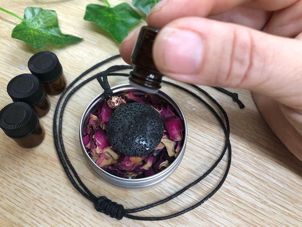 lava bead diffuser jewellery