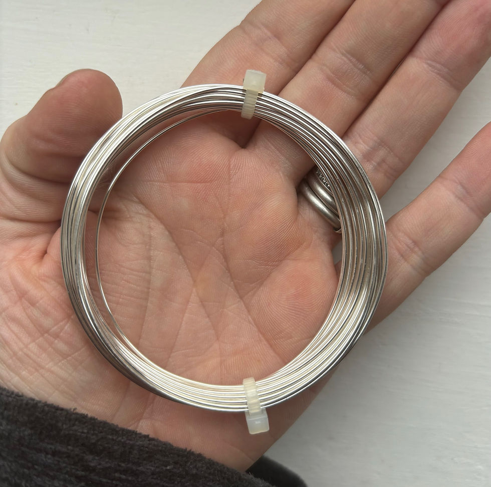 non tarnish silver plated wire