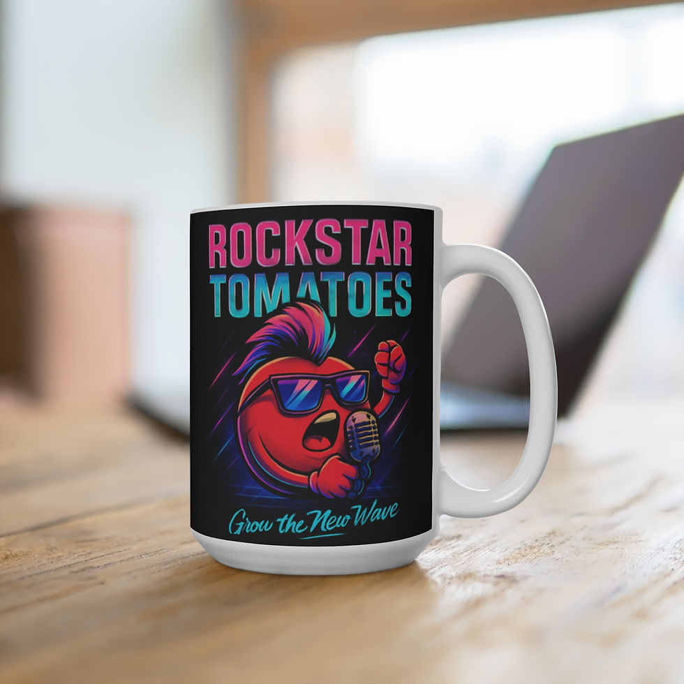 Thumbnail: Rockstar Tomatoes Mug 15oz Black