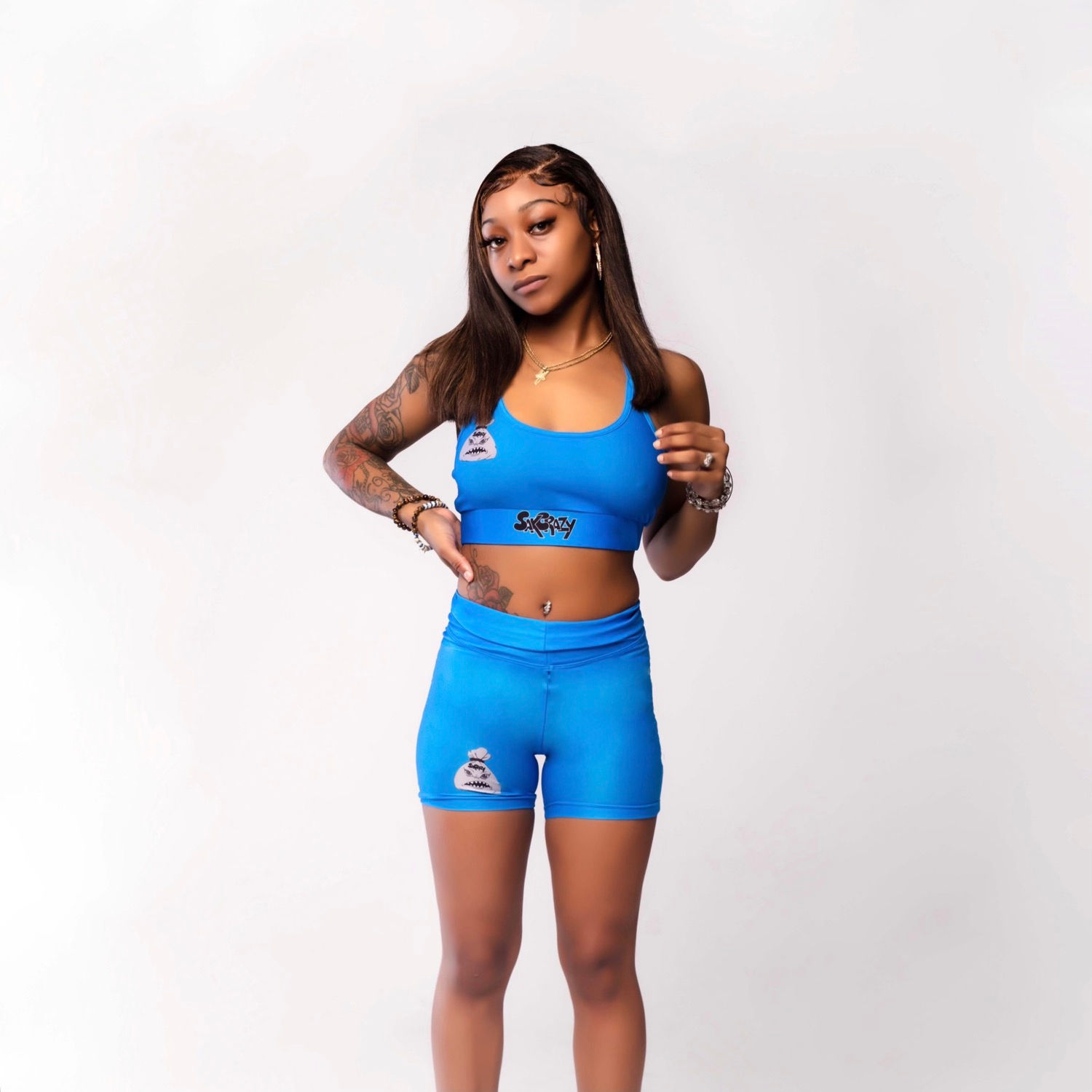 Women's Moneybag Summer Set (Blue)