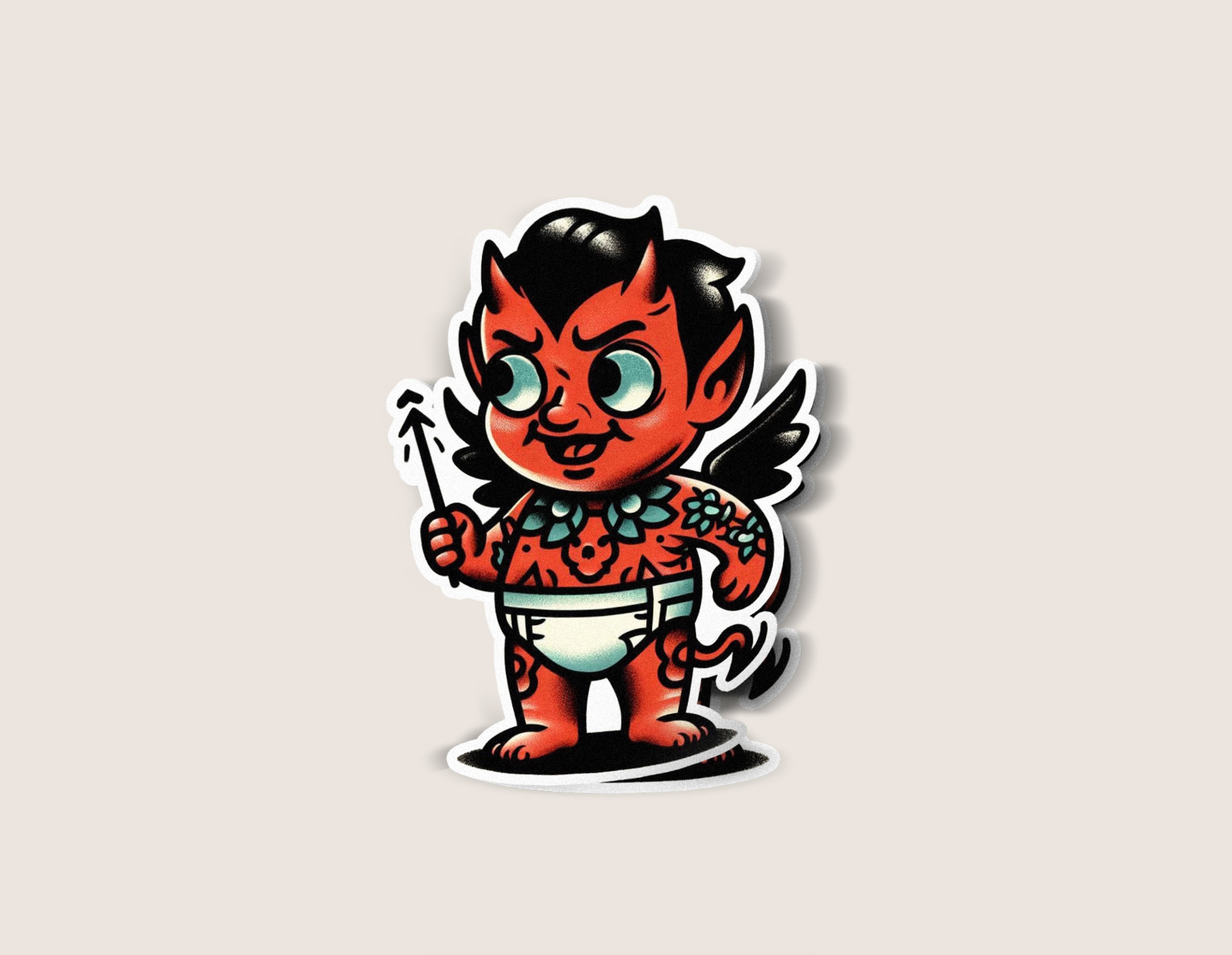 BABY DEVIL STICKER