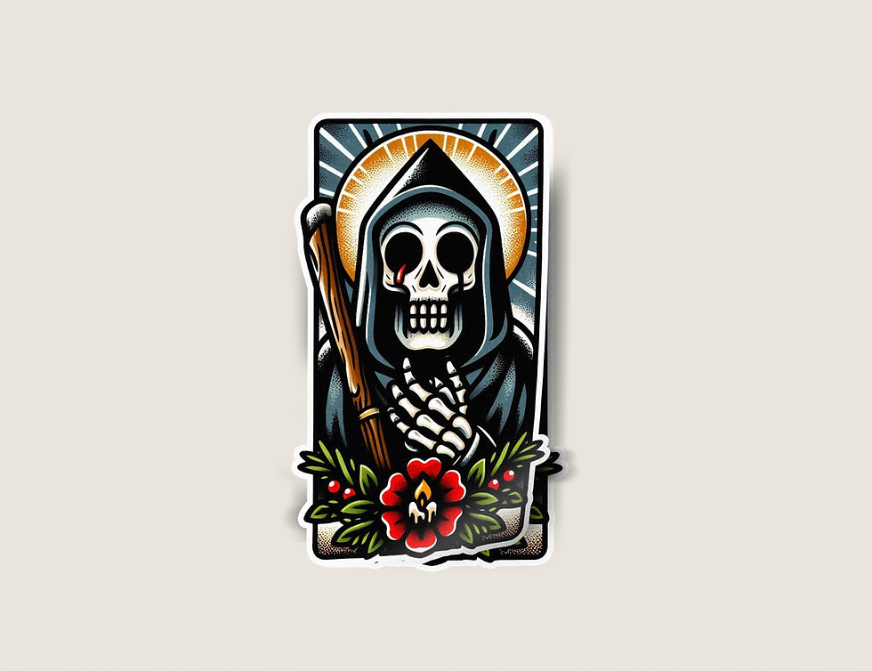 GRIM REAPER STICKER