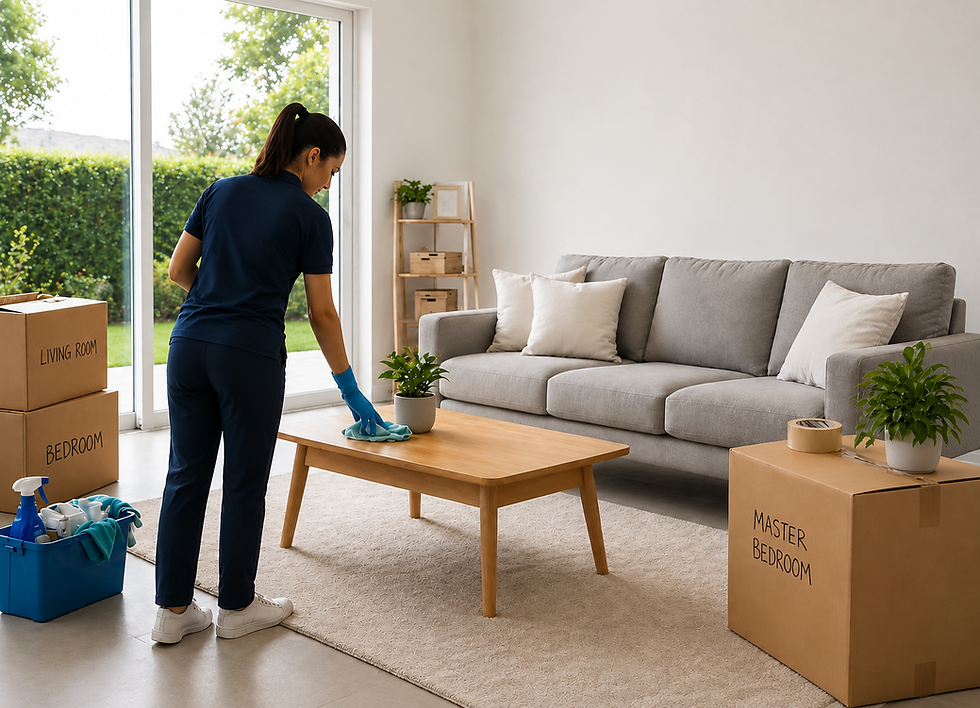 Professional move in move out cleaning Chicago home
