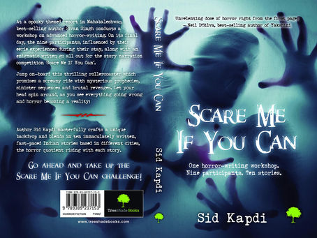 Introducing horror book 'Scare Me If You Can'