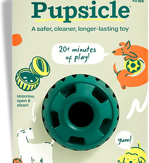 Small Woof Pupsicle dog toy packaging