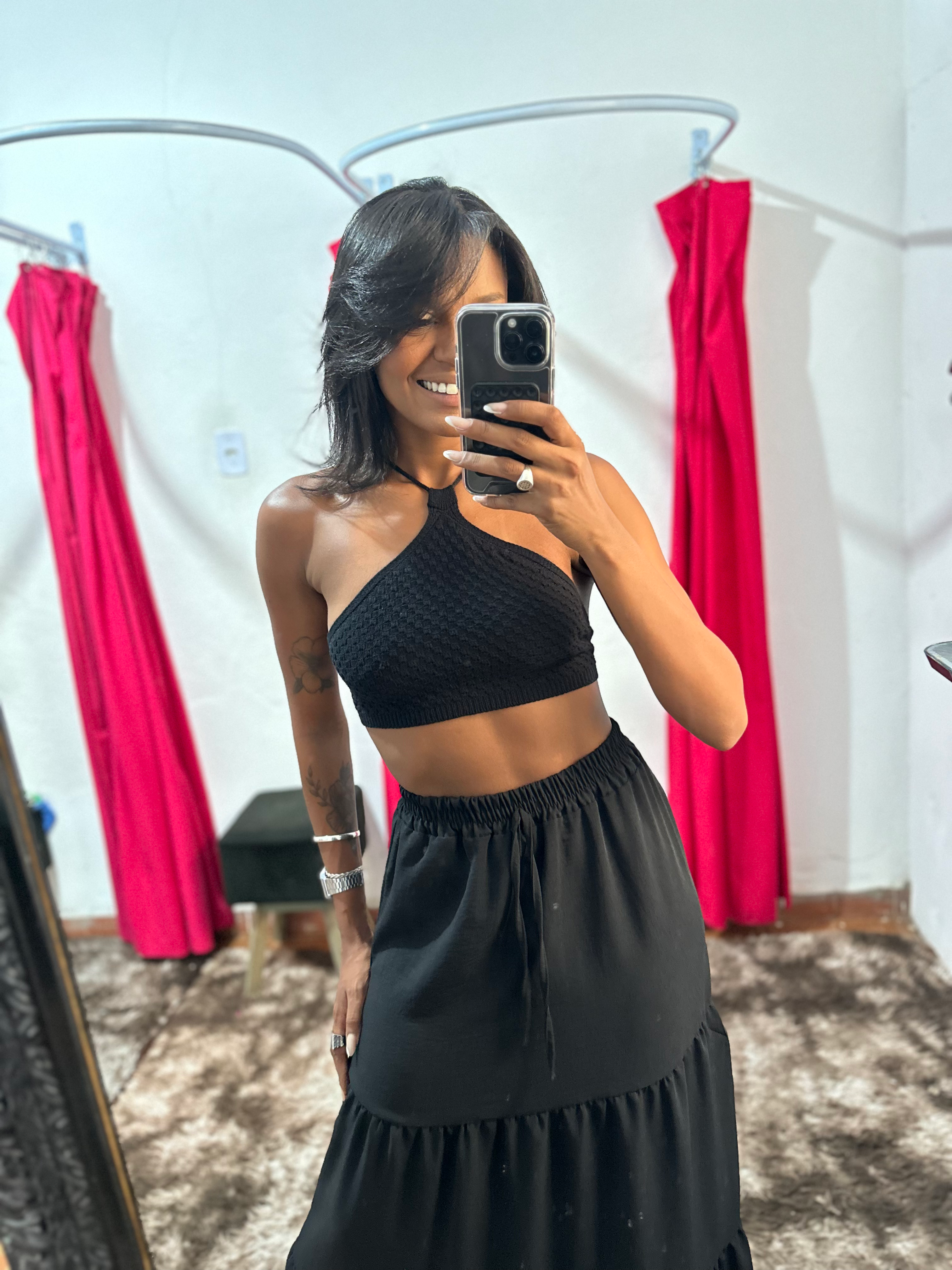 Cropped modal curtinho