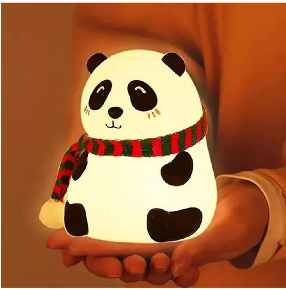 Thumbnail: Adorable panda nightlight, soft glow