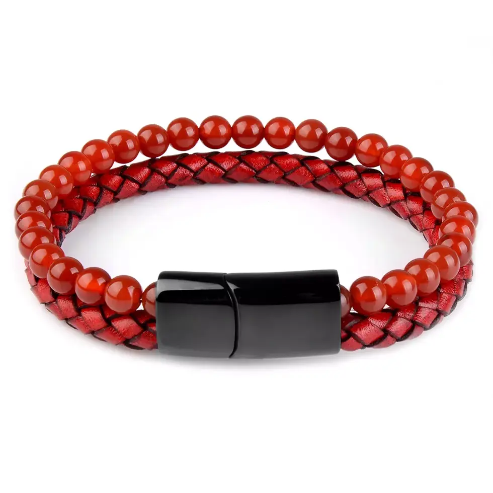 Thumbnail: Natural Stone Bracelet Genuine
