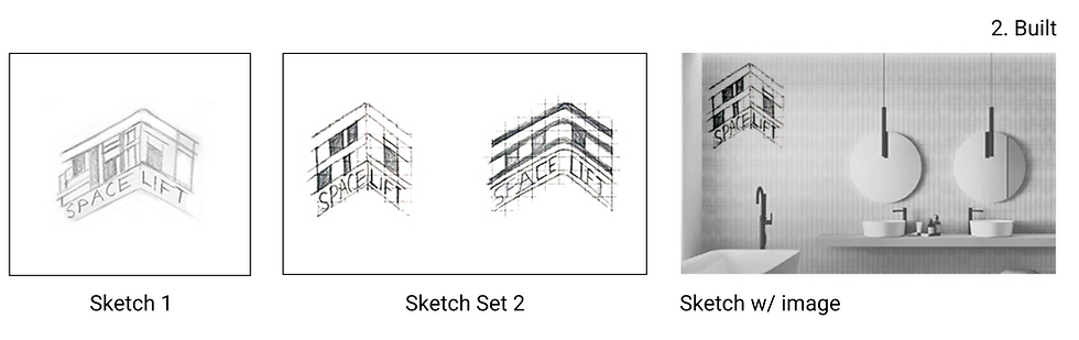 Logo Concept Sketch Spacelift