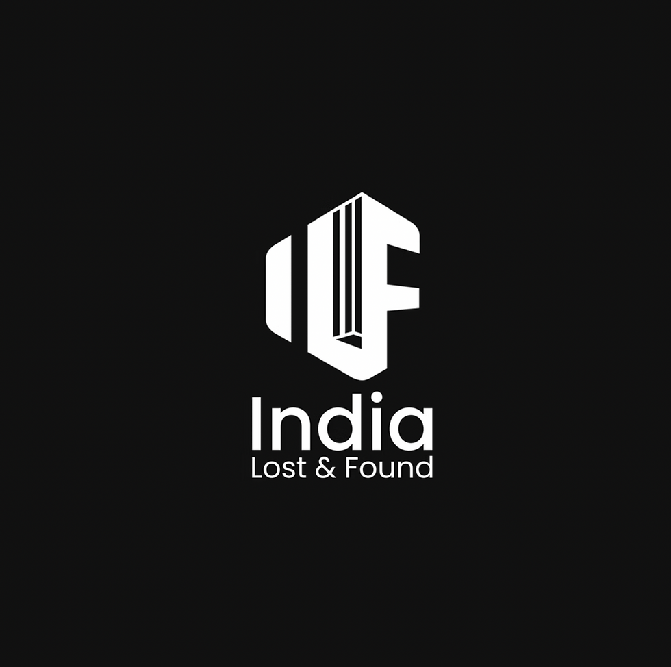 Logo Identity Brand Identity Design India Lost & Found