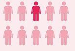 Adults live with diabetes in Europe