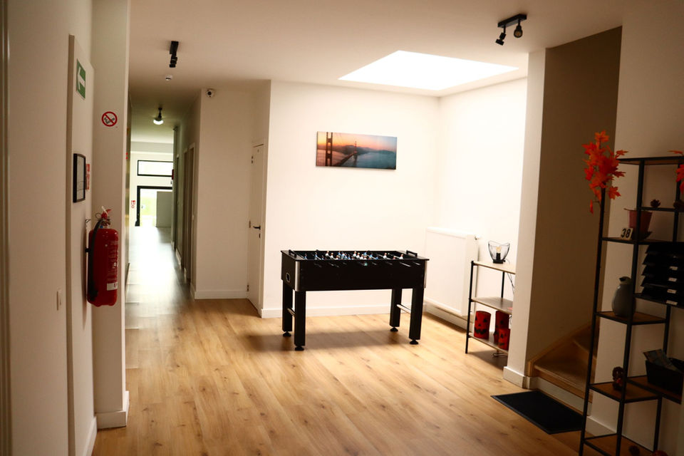 Gemeenschappelijke ruimte Mentriks huis