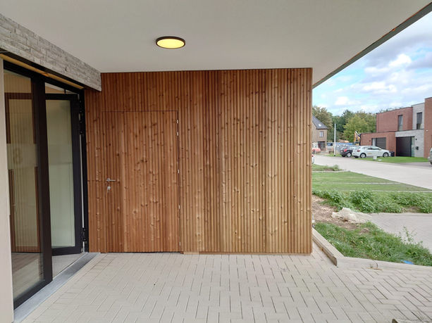 Thermowood gevelbekleding