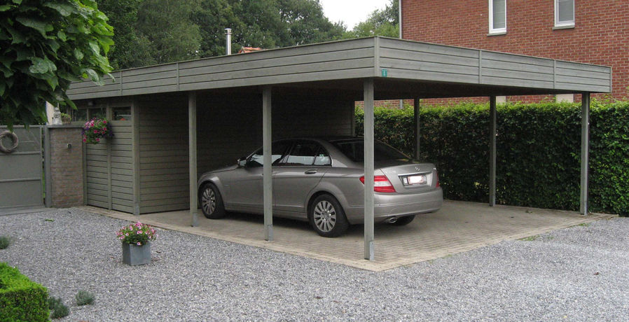 Dubbele carport