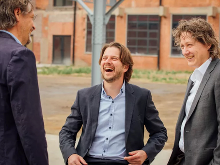 Collega Daan in Bloovi