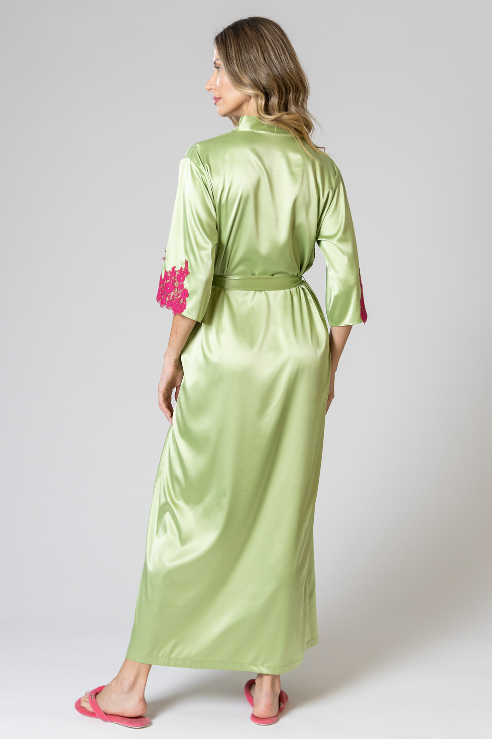 Miniatura: Robe Longo Classic Matcha