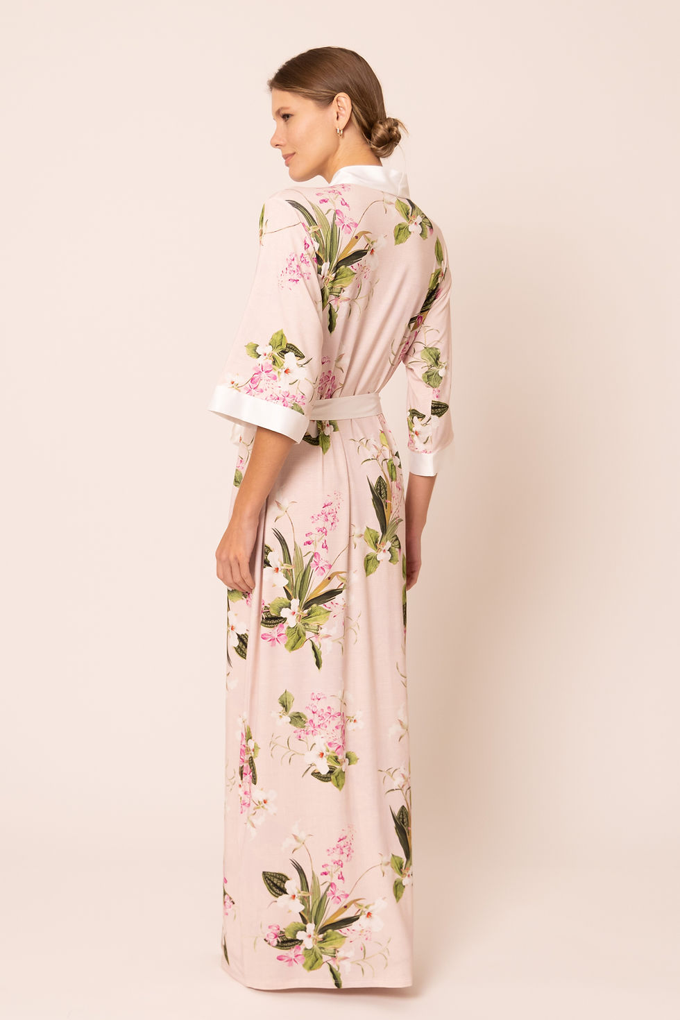 Miniatura: Robe Longo Flora Rose