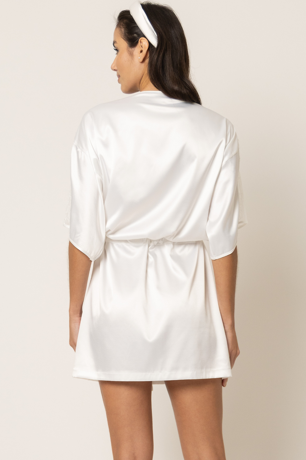 Miniatura: Robe Curto Belle Off White