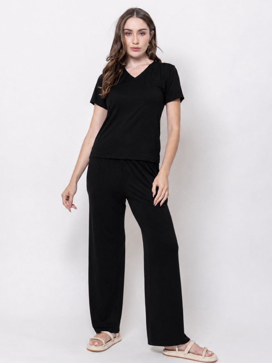 Pijama Longo Nero
