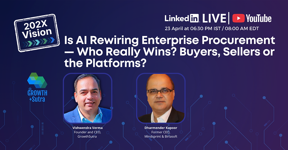 Is AI Rewiring Enterprise Procurement — Who Really Wins? | 202X Vision
