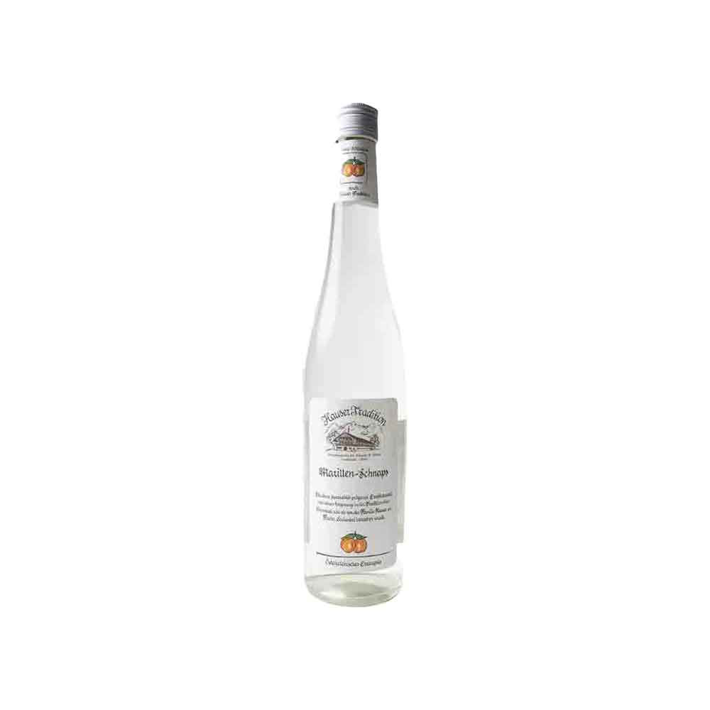 Schnaps Hauser Marille 0,7l Flasche
