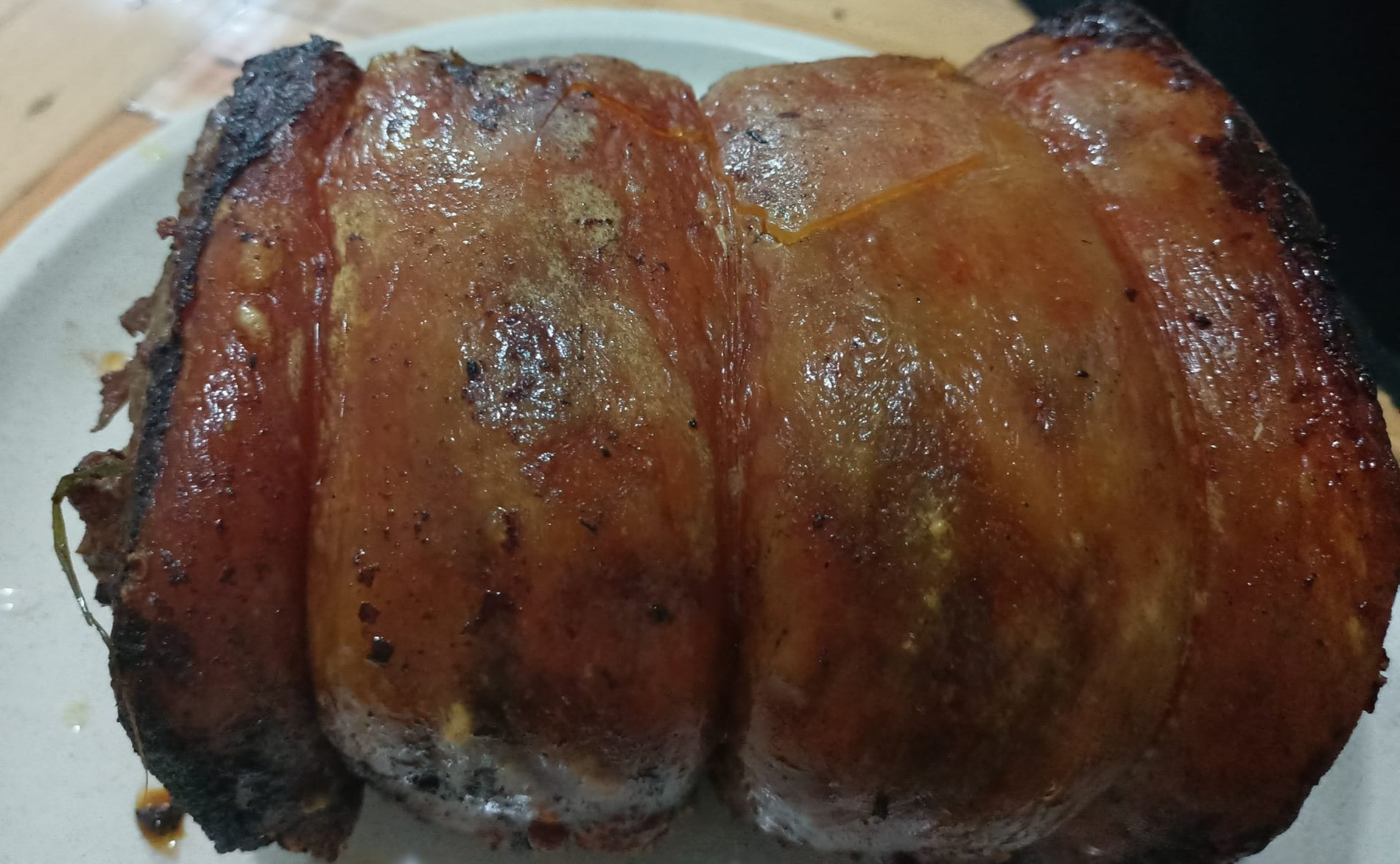 COOKED PORK BONELESS BELLYCHON @2.5kg raw weight