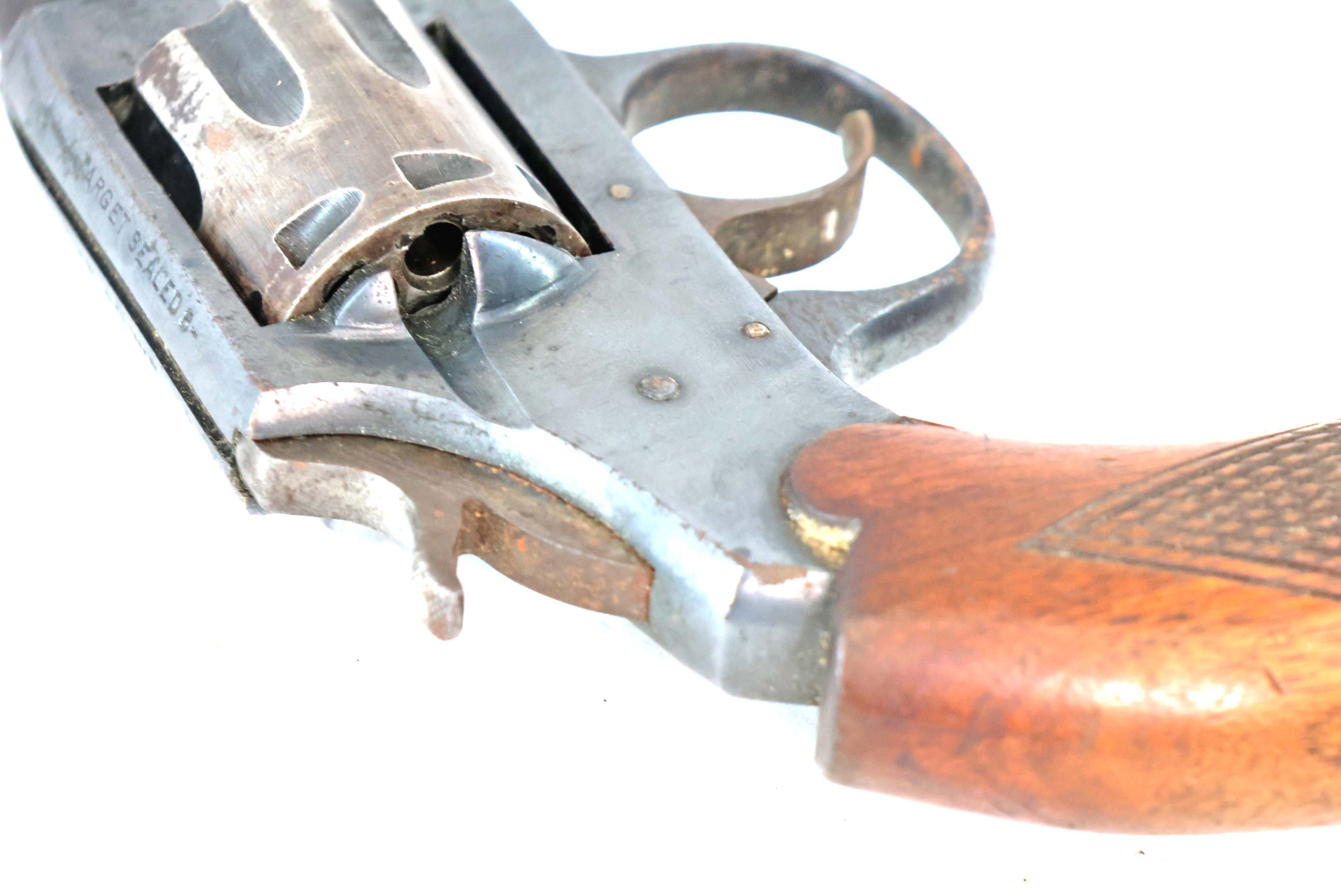 Iver Johnson Target Sealed 8 .22 LR Revolver Good Condition-img-8