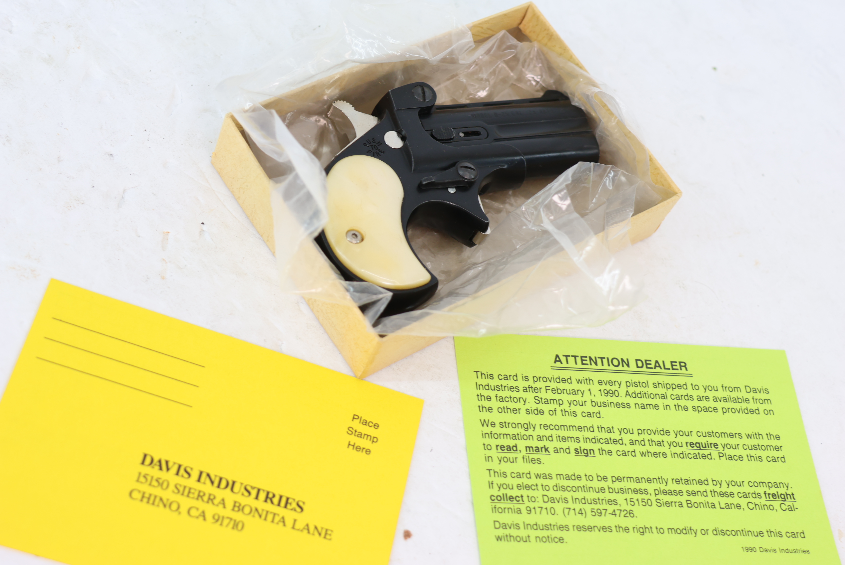 MINT Davis Industries D-25 .25 ACP Collector Grade-img-2