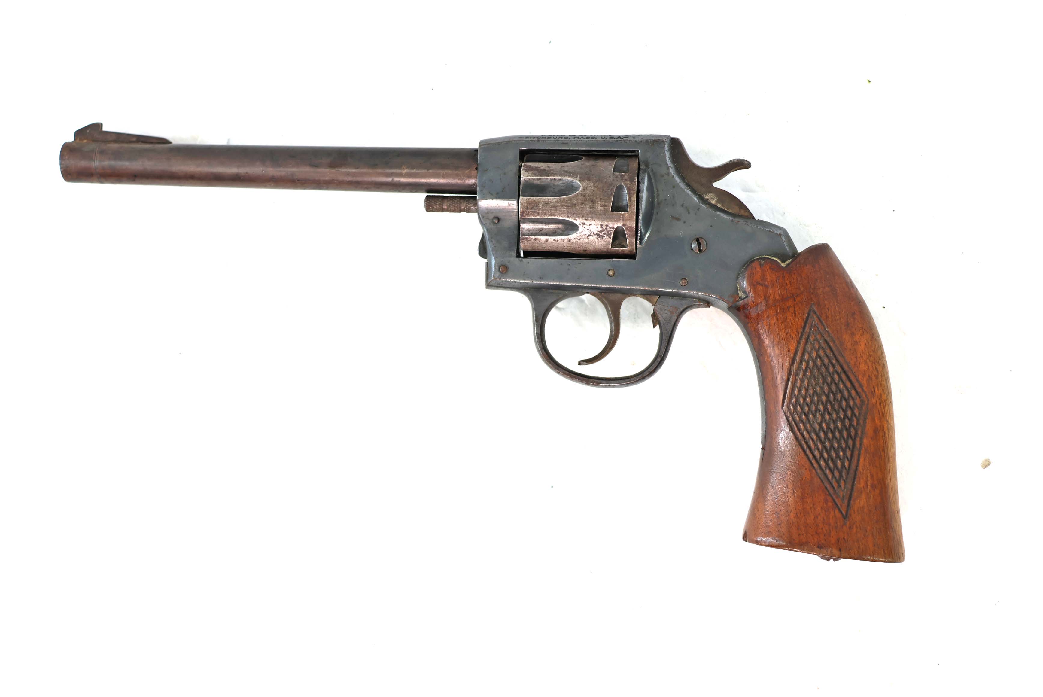 Iver Johnson Target Sealed 8 .22 LR Revolver Good Condition-img-0