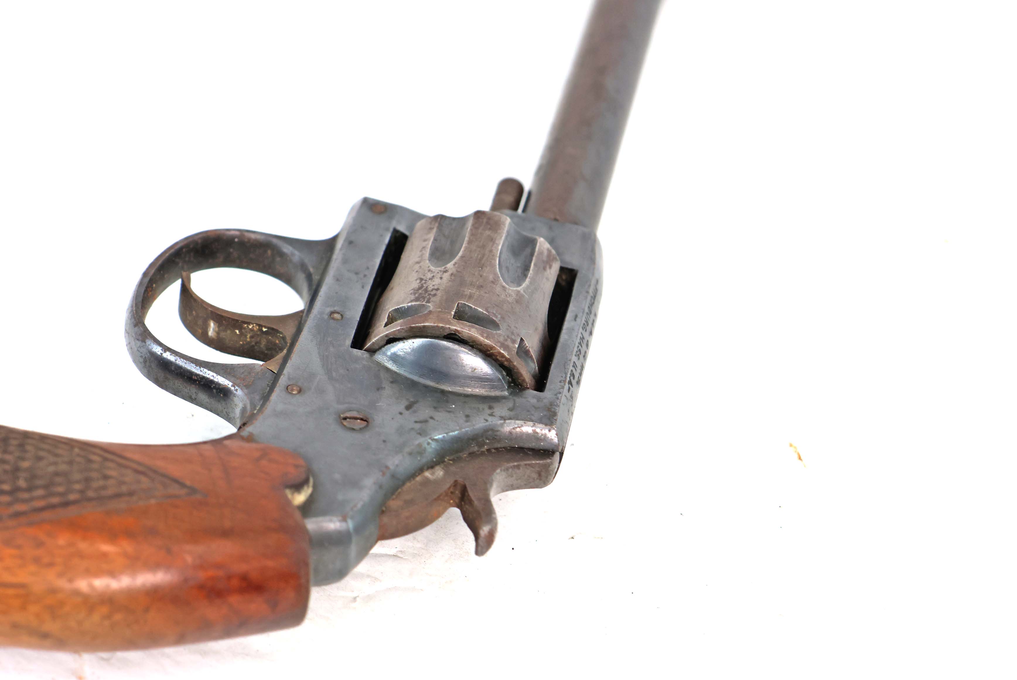 Iver Johnson Target Sealed 8 .22 LR Revolver Good Condition-img-4