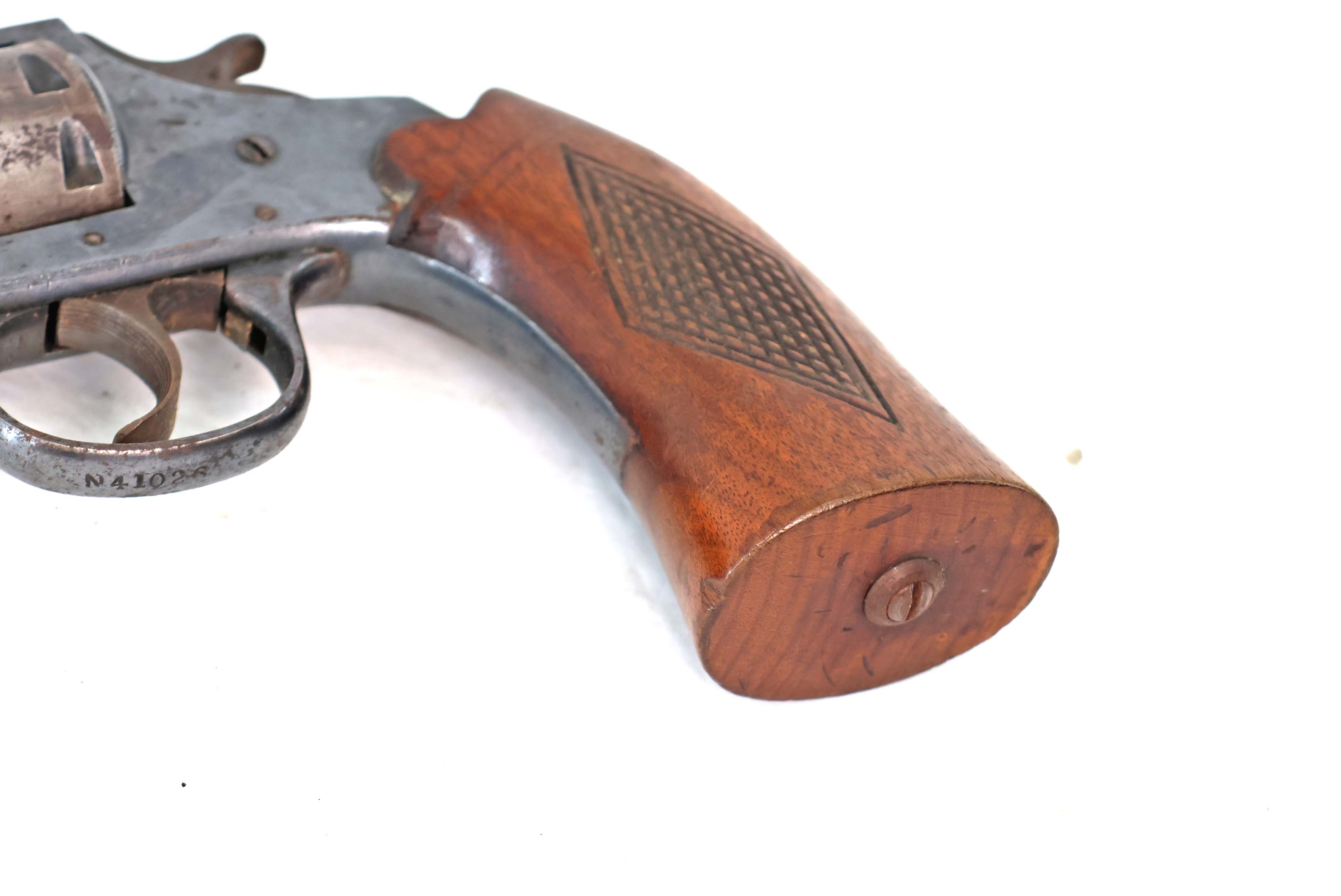 Iver Johnson Target Sealed 8 .22 LR Revolver Good Condition-img-5