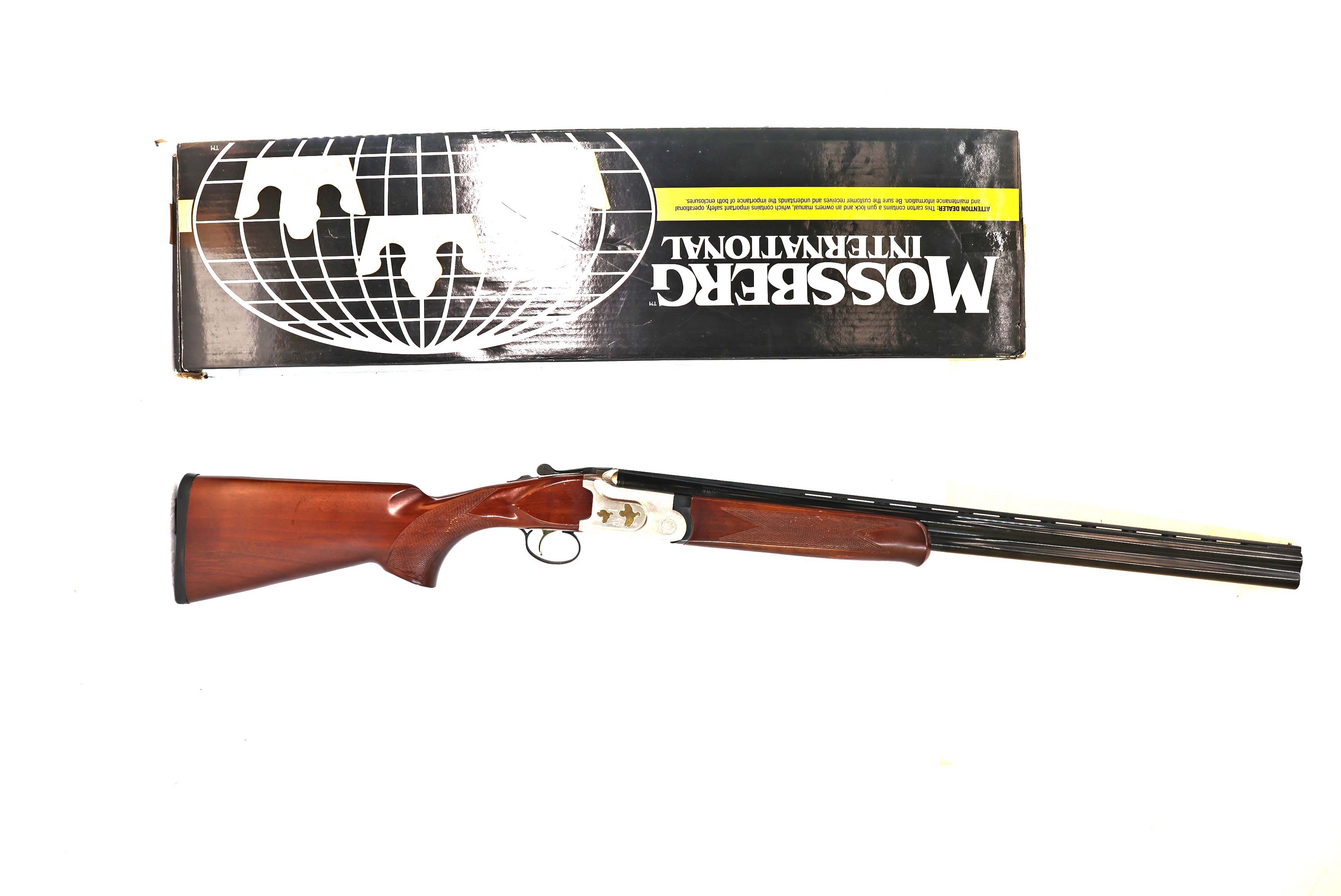 Mossberg Silver Reserve 28GA 26" Removable Choke Engraved Great Condition-img-0