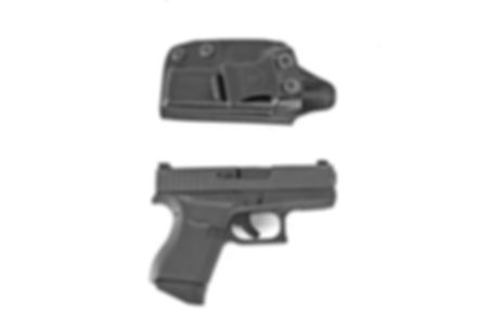 Glock 43 9MM W/ Guide Rod Laser & Holster Excellent Condition