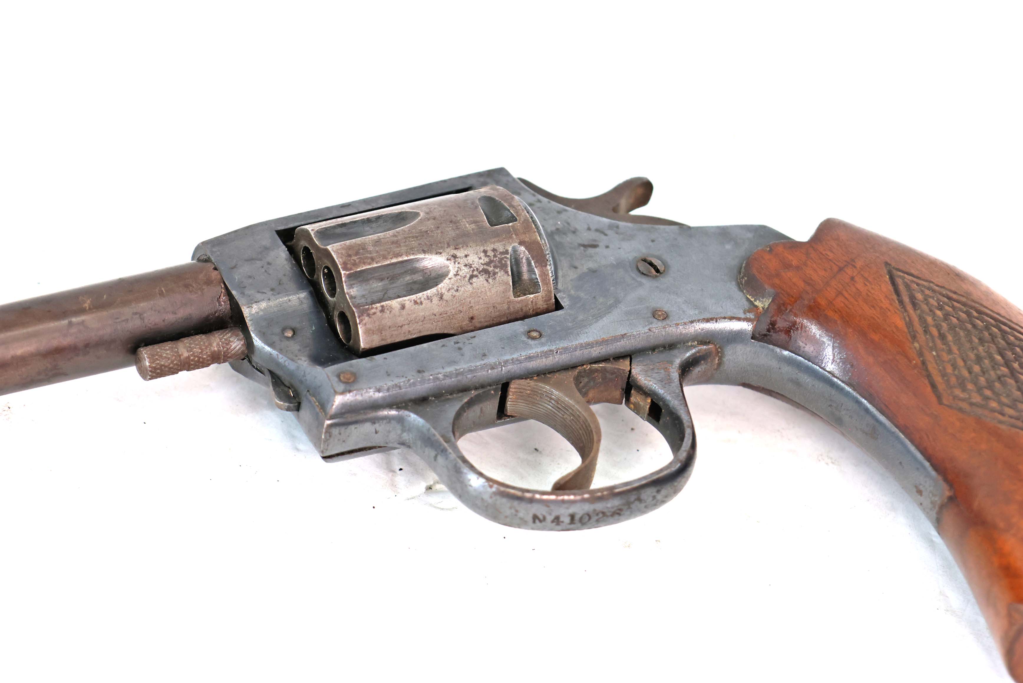 Iver Johnson Target Sealed 8 .22 LR Revolver Good Condition-img-6