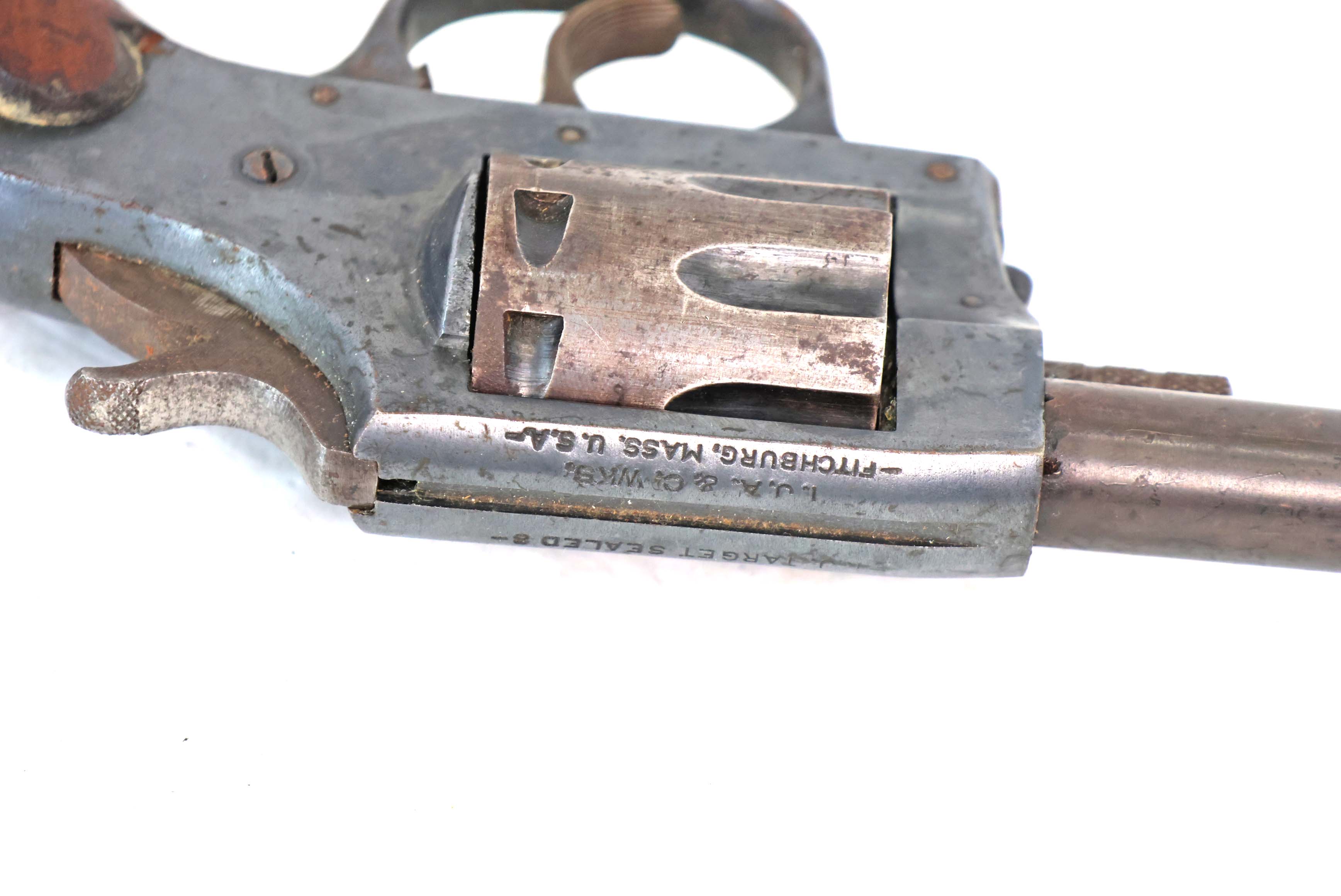 Iver Johnson Target Sealed 8 .22 LR Revolver Good Condition-img-2