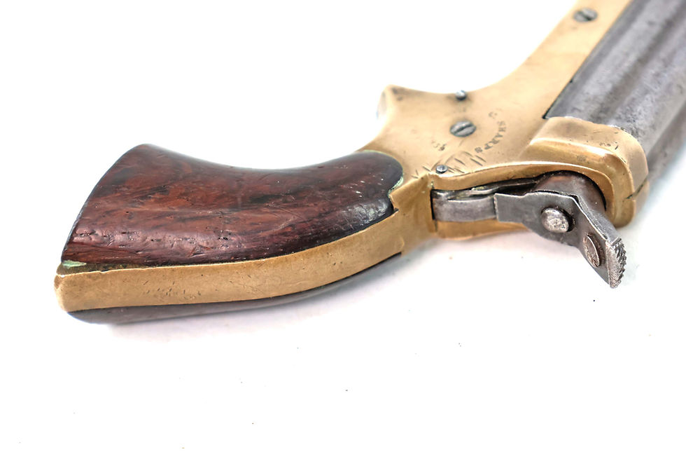 Thumbnail: RARE Civil War/ Wild West Pepperbox C. SHARPS & CO 4 Barrel .22 Great Condition