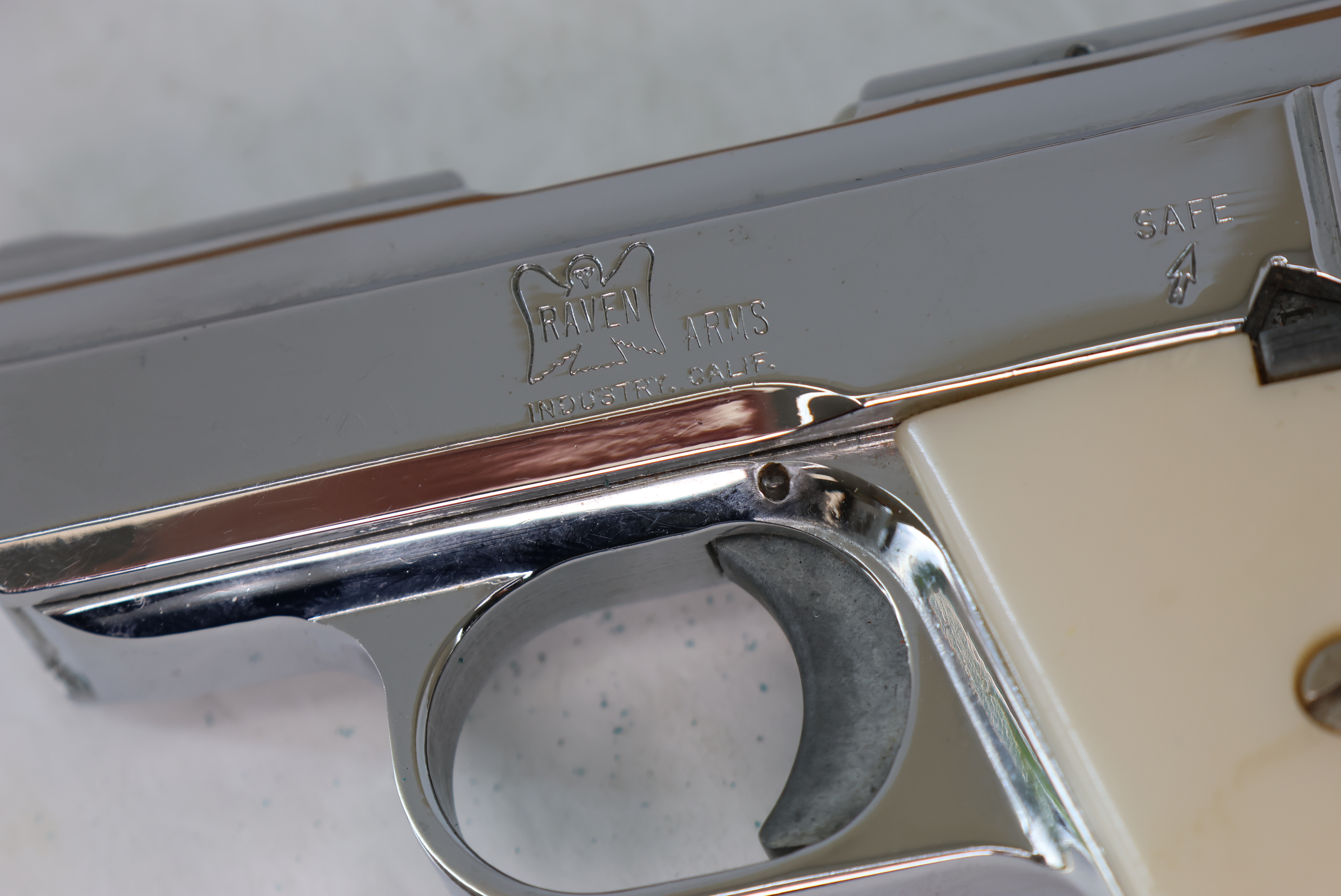 MINT Raven P-25 .25ACP W/ Box Collector Grade-img-4
