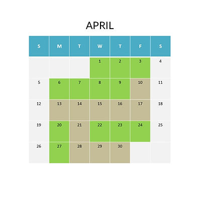 Apr 2026 Availability Calendar r0119