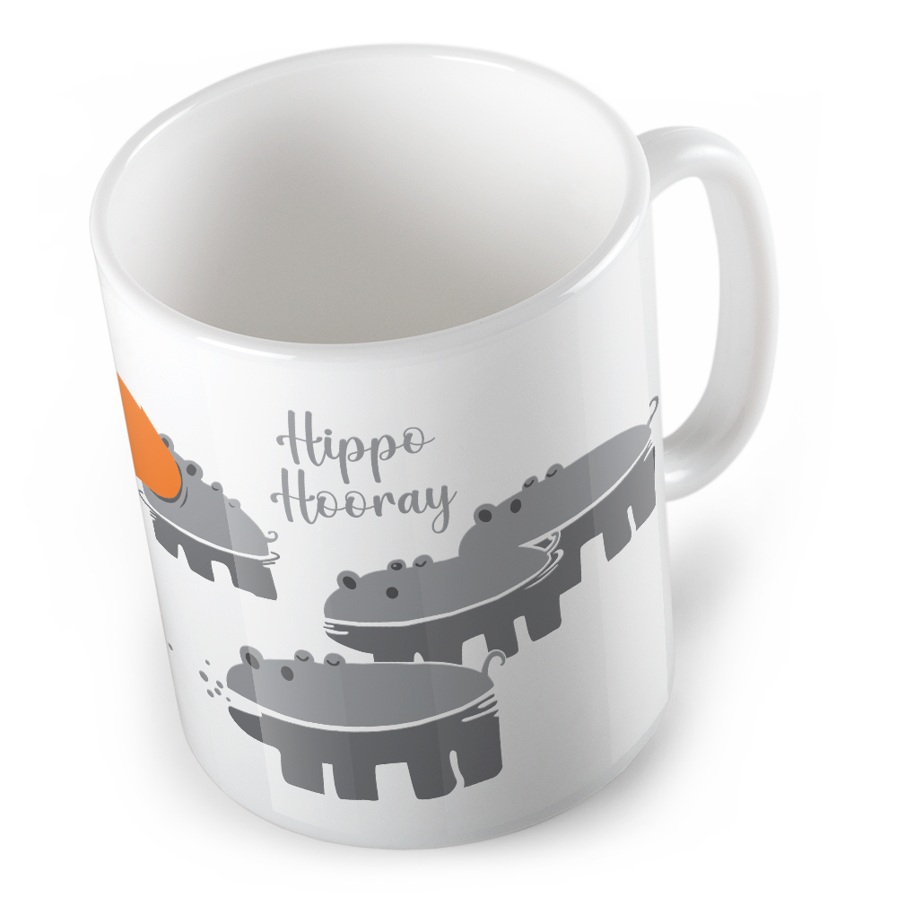 Hippo Hooray Mug