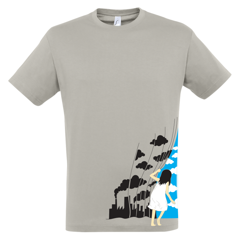 Thumbnail: A World Beneath Grey T-Shirt